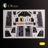 KELIK K32026 F-16I Sufa - interior 3D decals for Academy kit 1/32